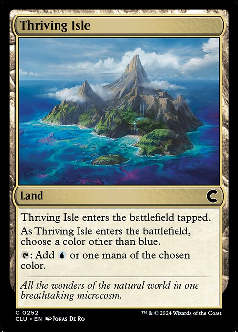 Thriving Isle - Ravnica: Clue Edition Common Card