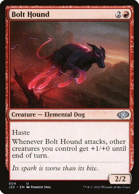 Bolt Hound - Jumpstart 2022 Uncommon Card
