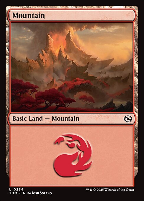 Mountain - Tarkir: Dragonstorm Common Card