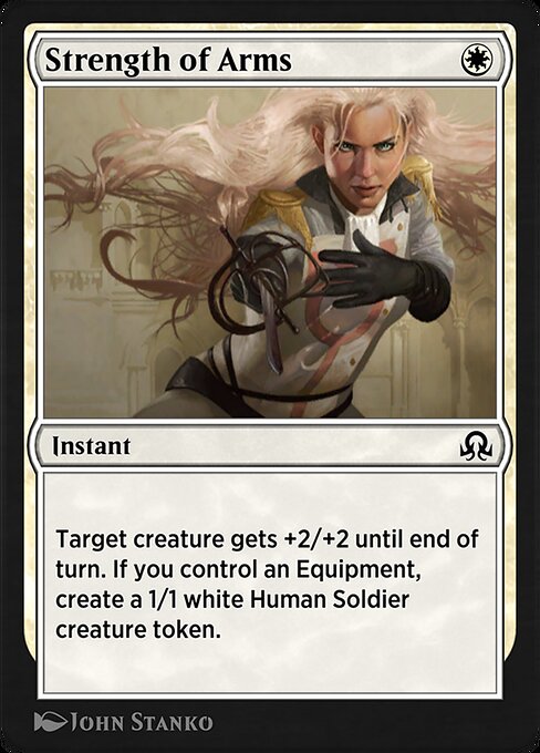 Strength of Arms - Shadows over Innistrad Remastered Common Card