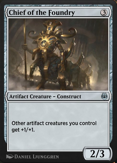 Chief of the Foundry - Kaladesh Remastered Uncommon Card