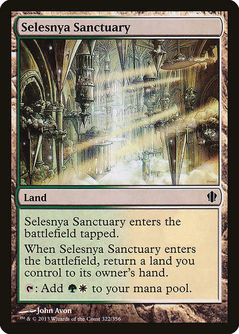 Selesnya Sanctuary - Commander 2013 Common Card