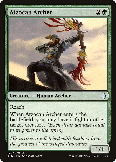 Atzocan Archer - Ixalan Uncommon Card