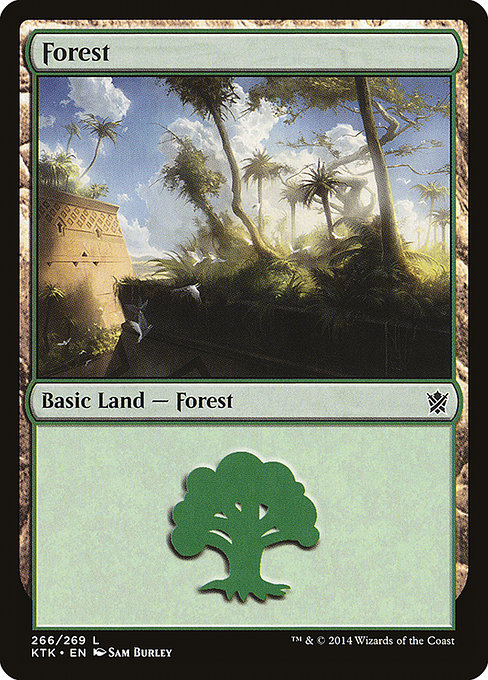 Forest - Khans of Tarkir Common Card
