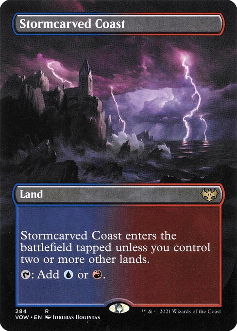 Stormcarved Coast - Innistrad: Crimson Vow Rare Card