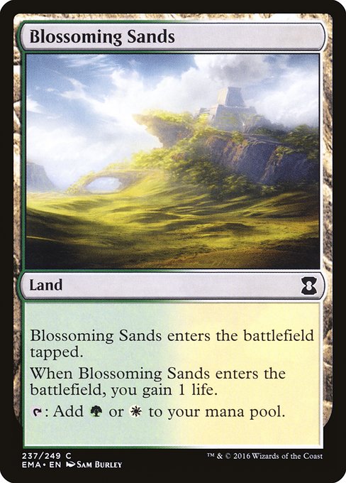 Blossoming Sands - Eternal Masters Common Card