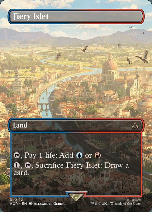 Fiery Islet - Assassin's Creed Rare Card