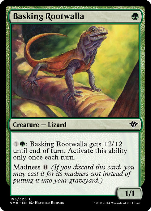 Basking Rootwalla - Vintage Masters Common Card