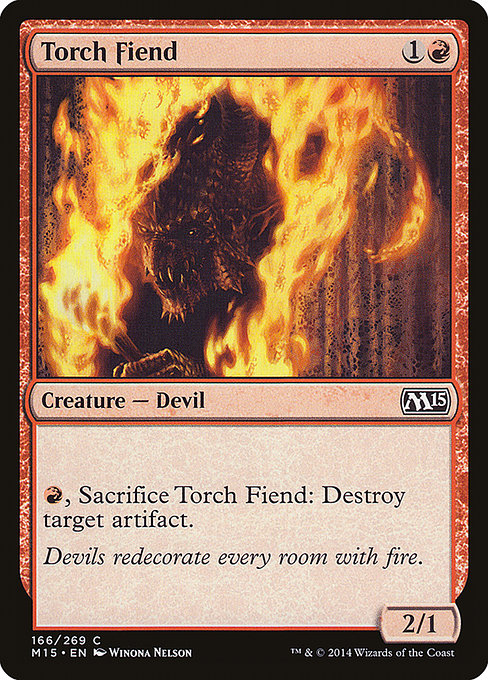 Torch Fiend - Magic 2015 Common Card