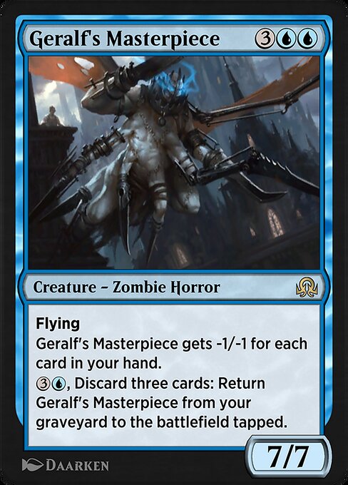 Geralf's Masterpiece - Shadows over Innistrad Remastered Rare Card