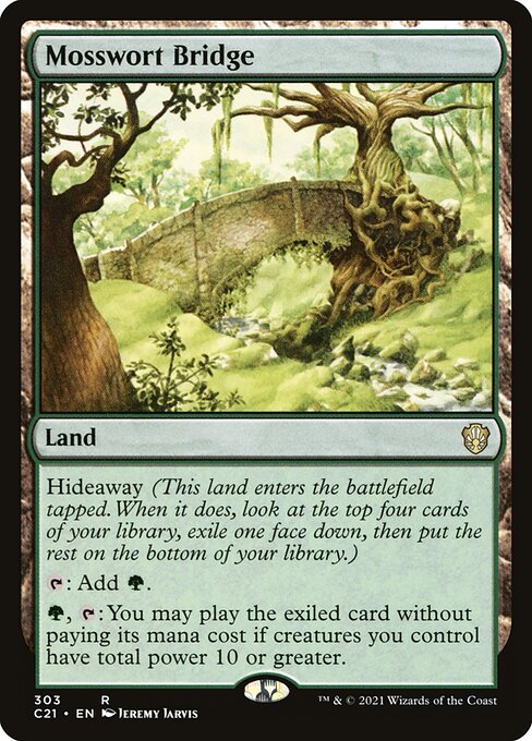 Mosswort Bridge - Commander 2021 Rare Card