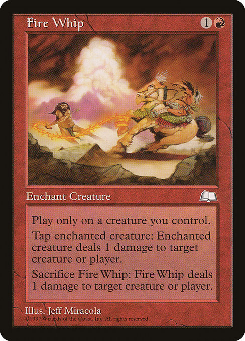 Fire Whip - Weatherlight Common Card