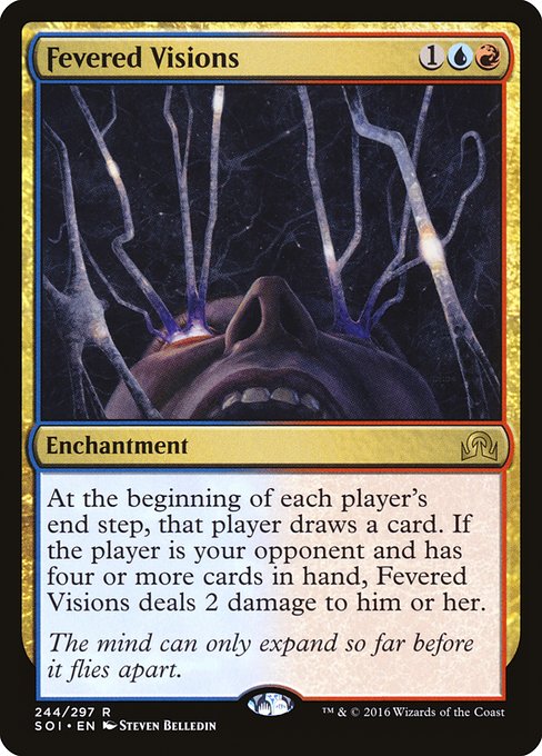 Fevered Visions - Shadows over Innistrad Rare Card