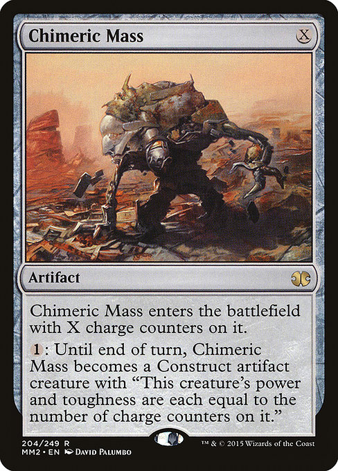 Chimeric Mass - Modern Masters 2015 Rare Card