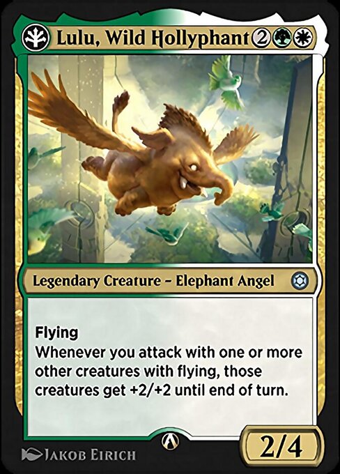 Lulu, Wild Hollyphant - Alchemy Horizons: Baldur's Gate Uncommon Card