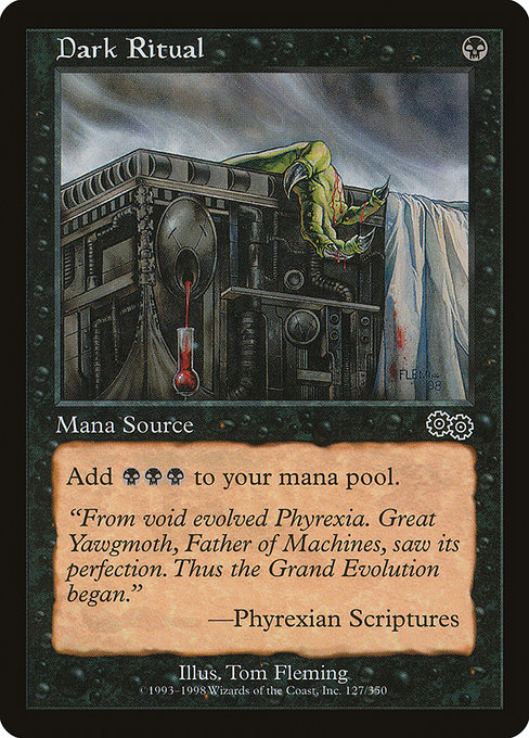 Dark Ritual - Urza's Saga Common Card