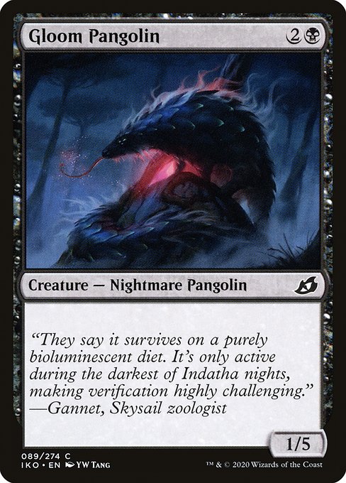 Gloom Pangolin - Ikoria: Lair of Behemoths Common Card