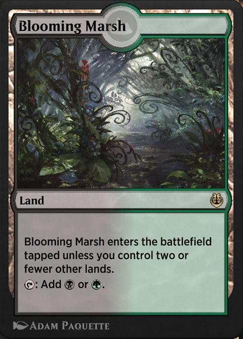 Blooming Marsh - Kaladesh Remastered Rare Card
