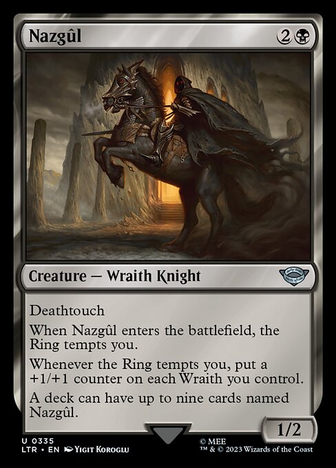 Nazgûl - The Lord of the Rings: Tales of Middle-earth Uncommon Card