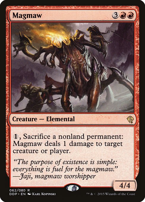 Magmaw - Duel Decks: Zendikar vs. Eldrazi Rare Card