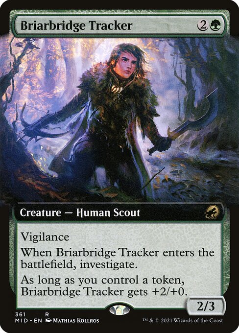 Briarbridge Tracker - Innistrad: Midnight Hunt Rare Card