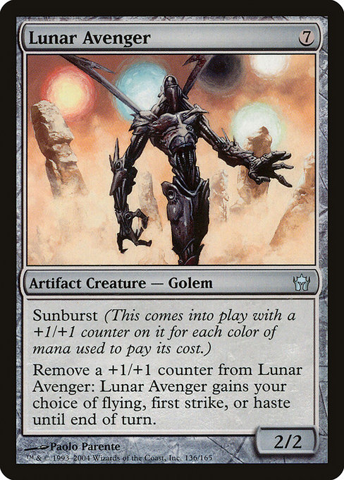 Lunar Avenger - Fifth Dawn Uncommon Card