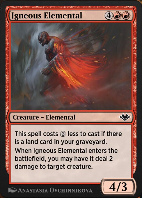 Igneous Elemental - Jumpstart: Historic Horizons Common Card