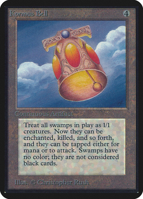 Kormus Bell - Limited Edition Alpha Rare Card