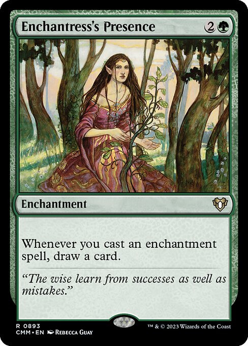 Enchantress's Presence - Commander Masters Rare Card