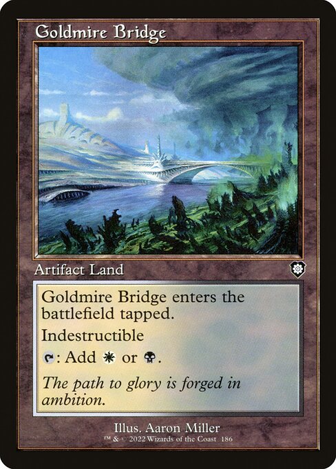 Goldmire Bridge - The Brothers' War Commander Common Card