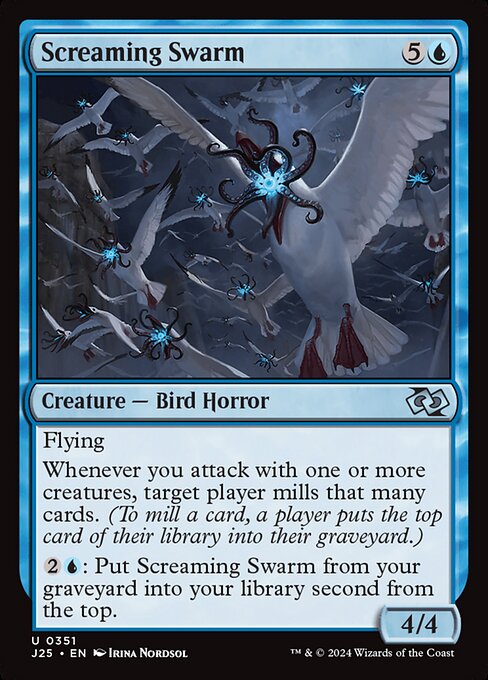 Screaming Swarm - Foundations Jumpstart Uncommon Card