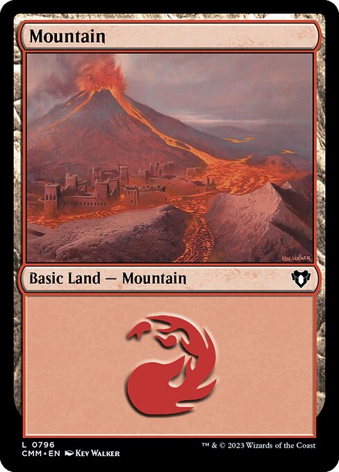 Mountain - Commander Masters Common Card