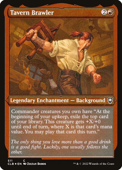 Tavern Brawler - Commander Legends: Battle for Baldur's Gate Common Card