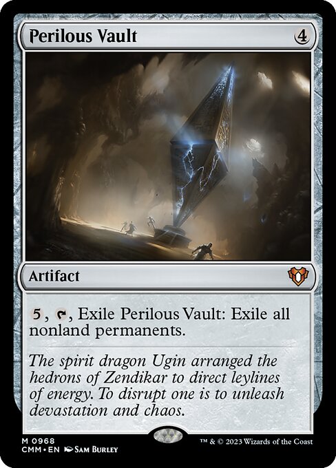 Perilous Vault - Commander Masters Mythic Card