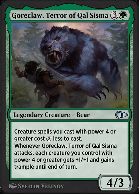 Goreclaw, Terror of Qal Sisma - Pioneer Masters Uncommon Card