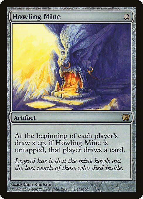 Howling Mine - Ninth Edition Rare Card