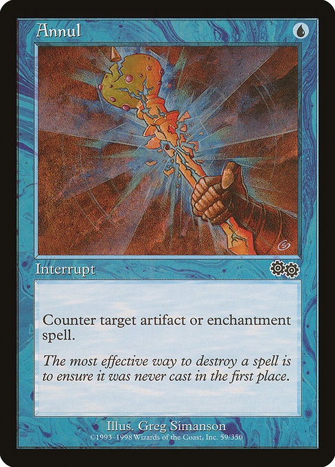 Annul - Urza's Saga Common Card
