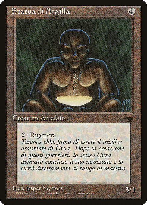 Clay Statue - Rinascimento Common Card