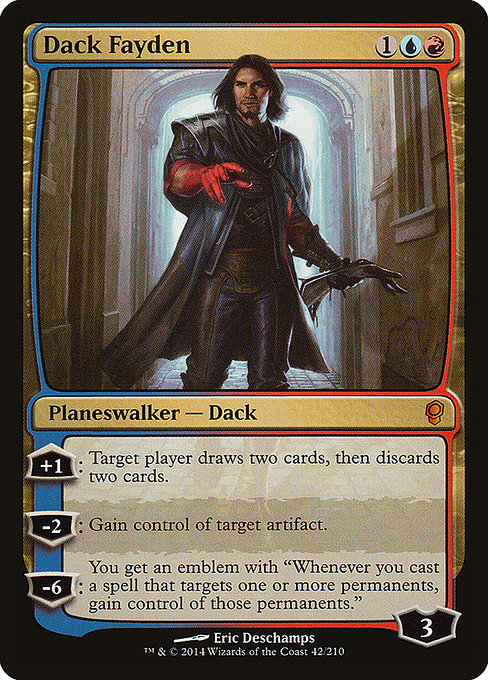 Dack Fayden - Conspiracy Mythic Card