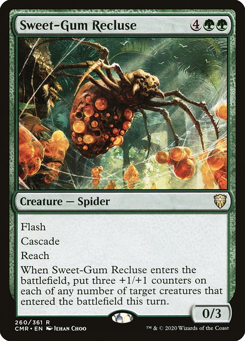 Sweet-Gum Recluse - Commander Legends Rare Card