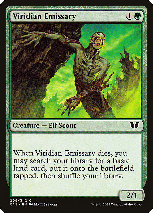 Viridian Emissary - Commander 2015 Common Card