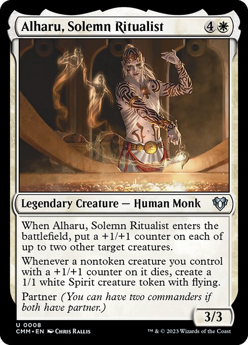 Alharu, Solemn Ritualist - Commander Masters Uncommon Card