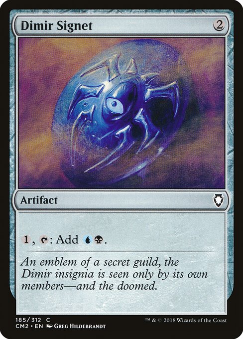 Dimir Signet - Commander Anthology Volume II Common Card