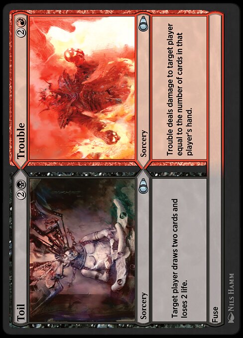 Toil // Trouble - Pioneer Masters Uncommon Card