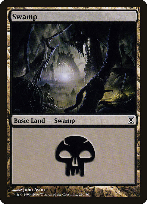 Swamp - Time Spiral Common Card