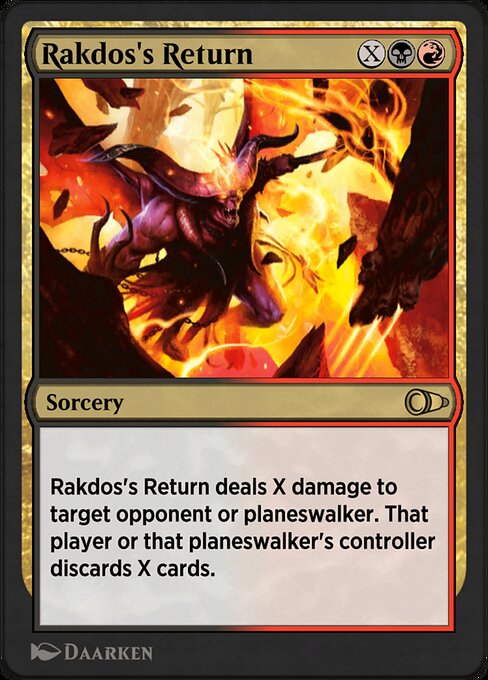 Rakdos's Return - Pioneer Masters Rare Card