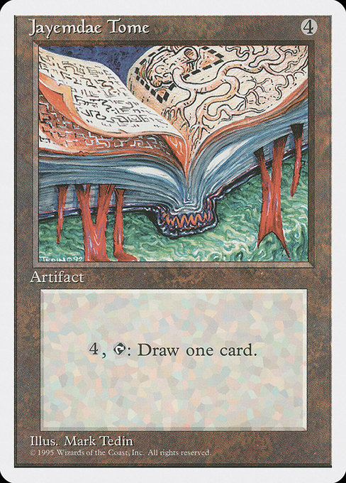 Jayemdae Tome - Fourth Edition Rare Card