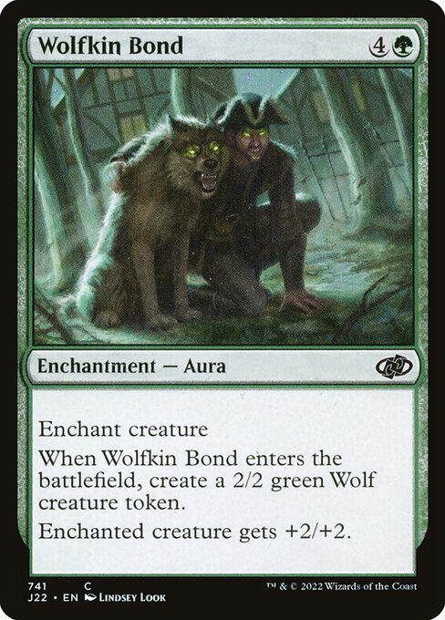 Wolfkin Bond - Jumpstart 2022 Common Card