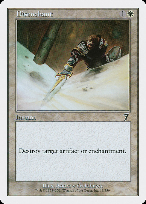 Disenchant - Seventh Edition Common Card