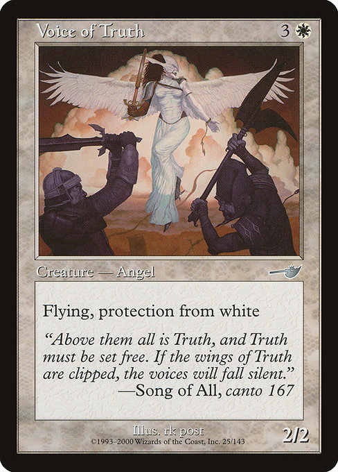 Voice of Truth - Nemesis Uncommon Card